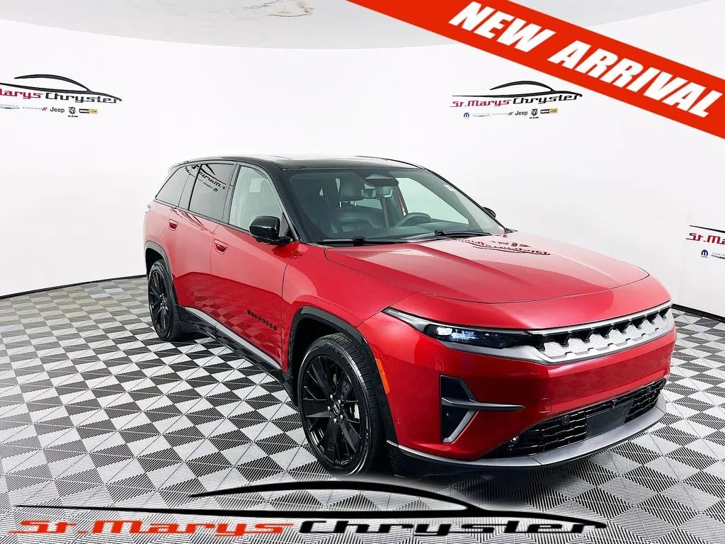 Red 2024 Jeep Wagoneer S Launch Edition 4WD SUV / Crossover Four-Wheel Drive Automatic