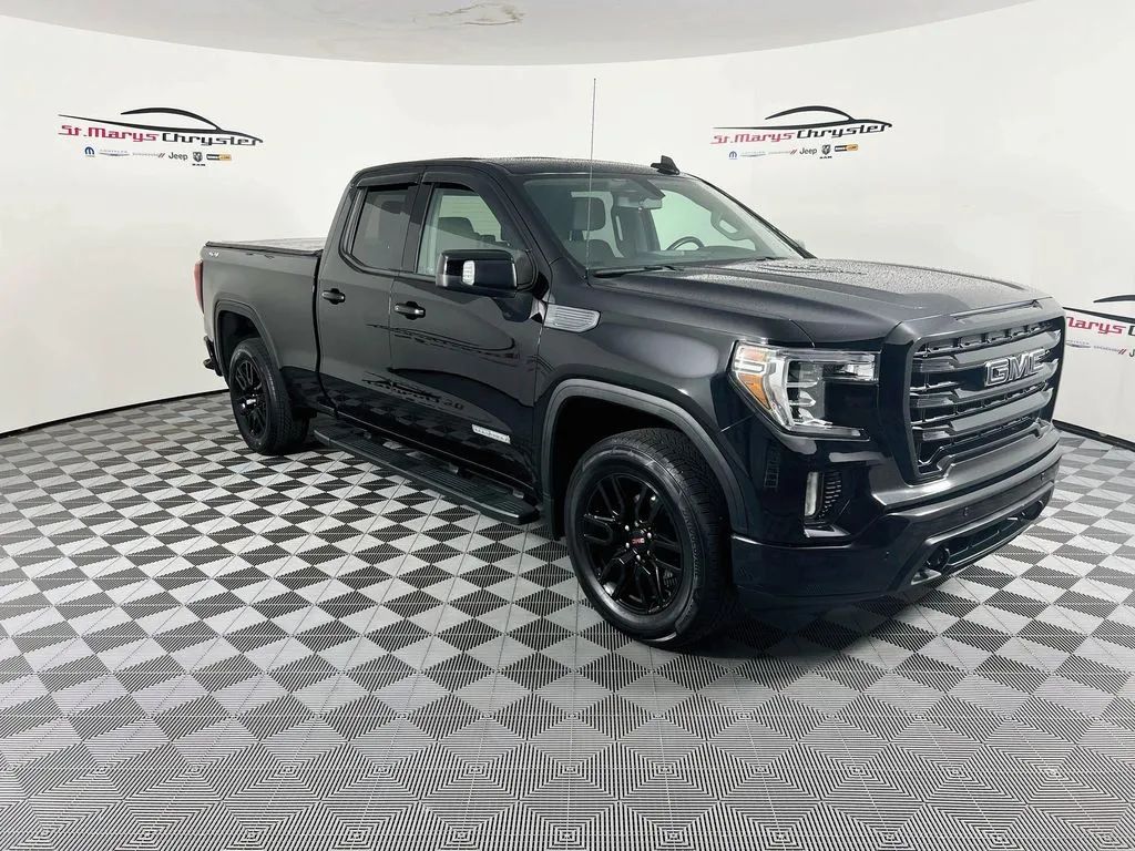 Black 2021 GMC Sierra 1500 Pickup Truck Four-Wheel Drive 8-Speed Automatic