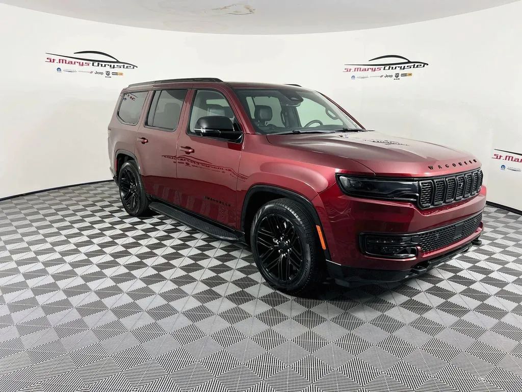 Red 2024 Jeep Wagoneer SUV / Crossover Four-Wheel Drive 8-Speed Automatic