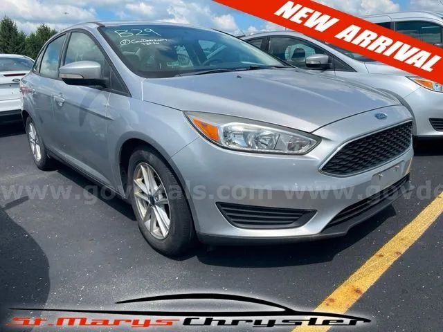 Silver 2016 Ford Focus Sedan Front-Wheel Drive Automatic