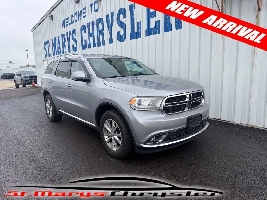 Silver 2015 Dodge Durango SUV / Crossover All-Wheel Drive 8-Speed Automatic