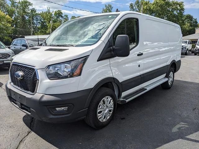 White 2025 Ford Transit Cargo Van Rear-Wheel Drive 