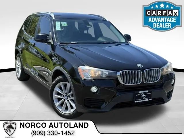 Black 2017 BMW X3 SUV / Crossover Rear-Wheel Drive 8-Speed Automatic
