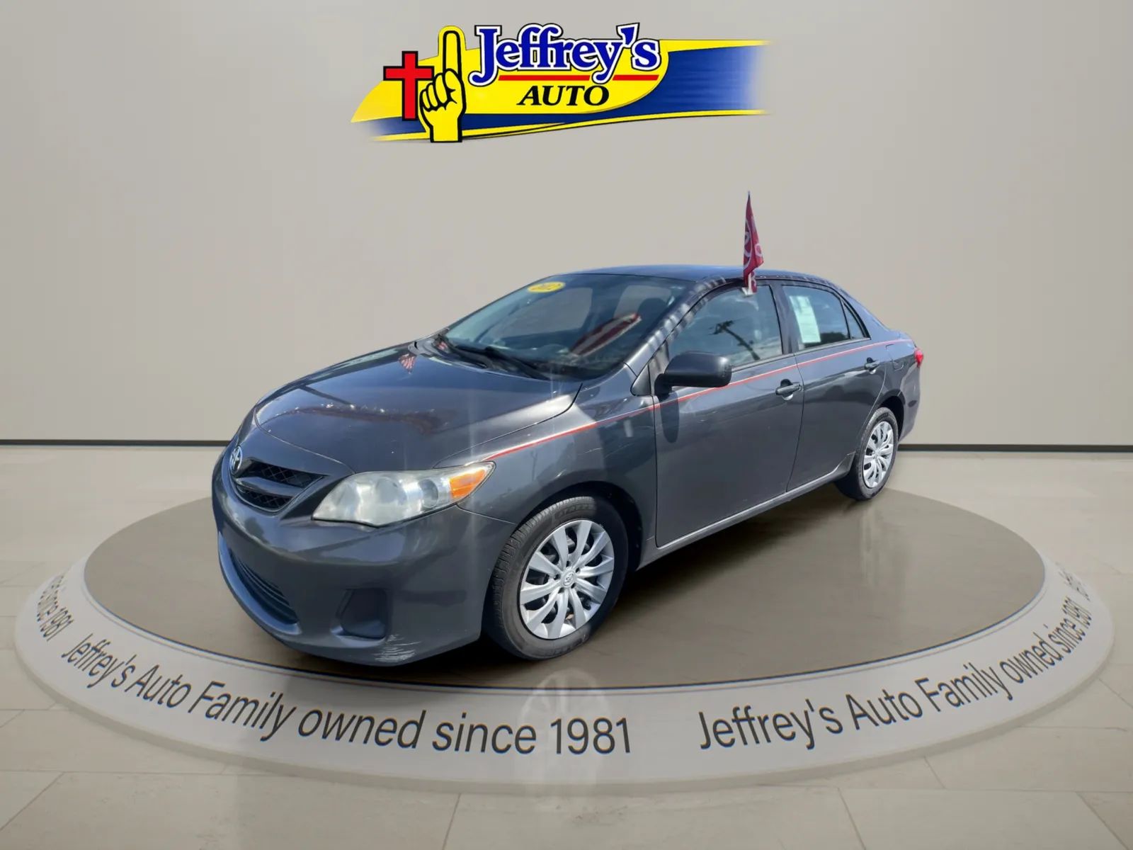 Gray 2012 Toyota Corolla L Sedan Front-Wheel Drive Manual