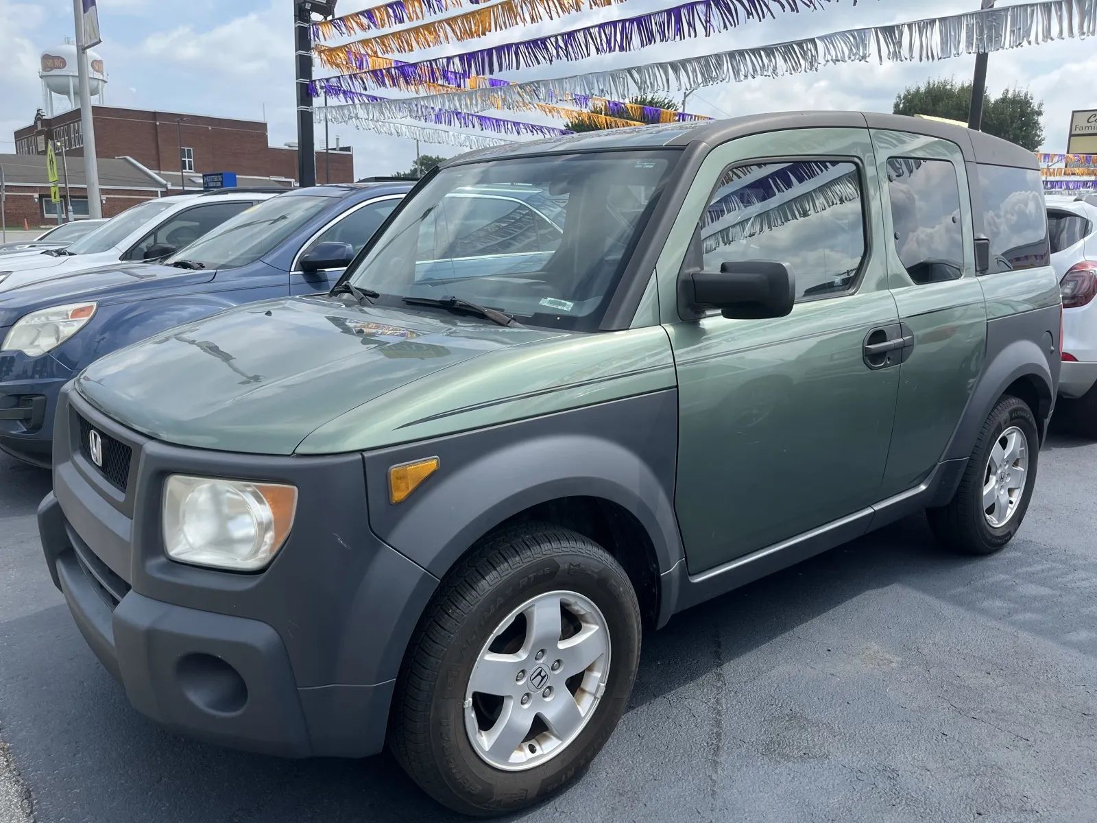 Green 2004 Honda Element SUV / Crossover All-Wheel Drive Manual