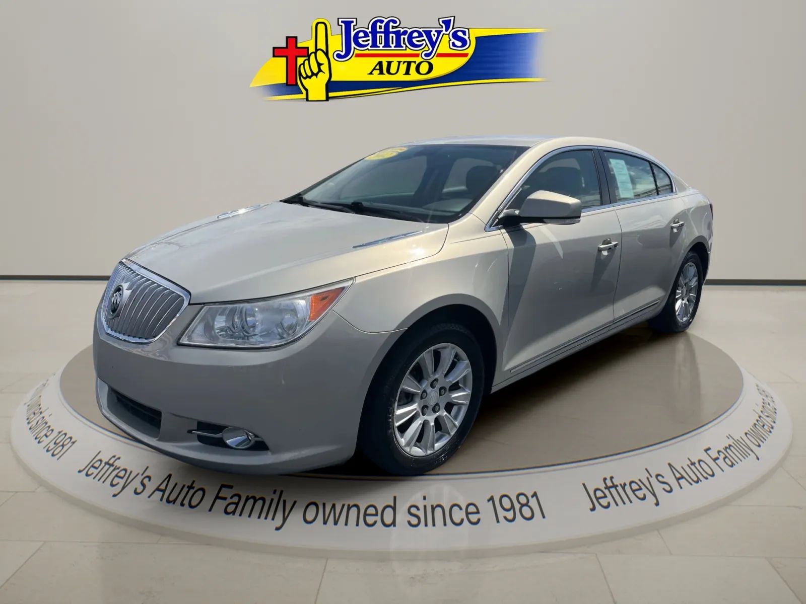 Brown (Beige) 2012 Buick LaCrosse Leather FWD Sedan Front-Wheel Drive Automatic