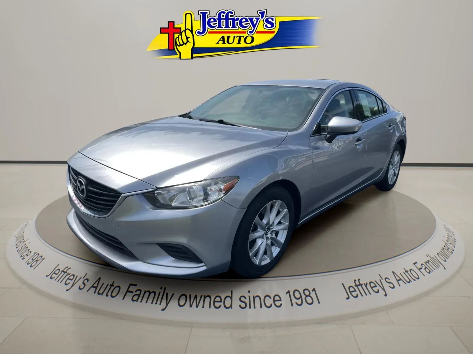 Gray 2015 Mazda MAZDA6 i Sport Sedan Front-Wheel Drive Manual