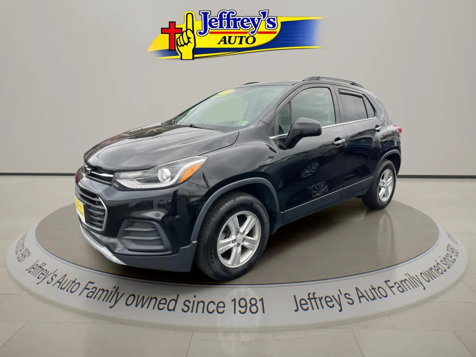 Black 2019 Chevrolet Trax LT AWD SUV / Crossover All-Wheel Drive Automatic