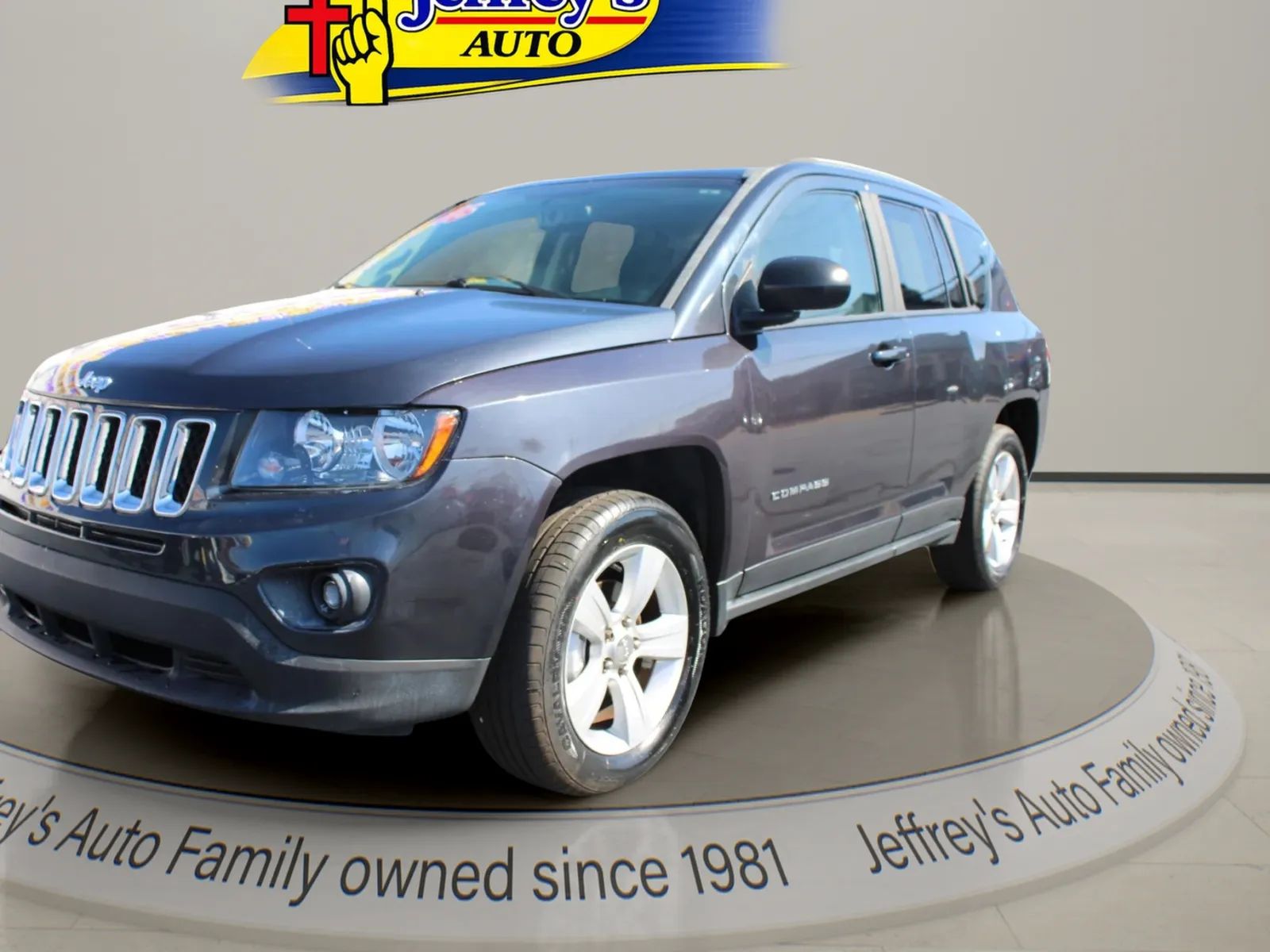 Gray 2016 Jeep Compass SUV / Crossover Four-Wheel Drive Manual