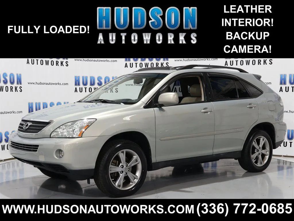 Silver 2007 Lexus RX Hybrid 400h FWD SUV / Crossover Front-Wheel Drive Continuously Variable Transmission
