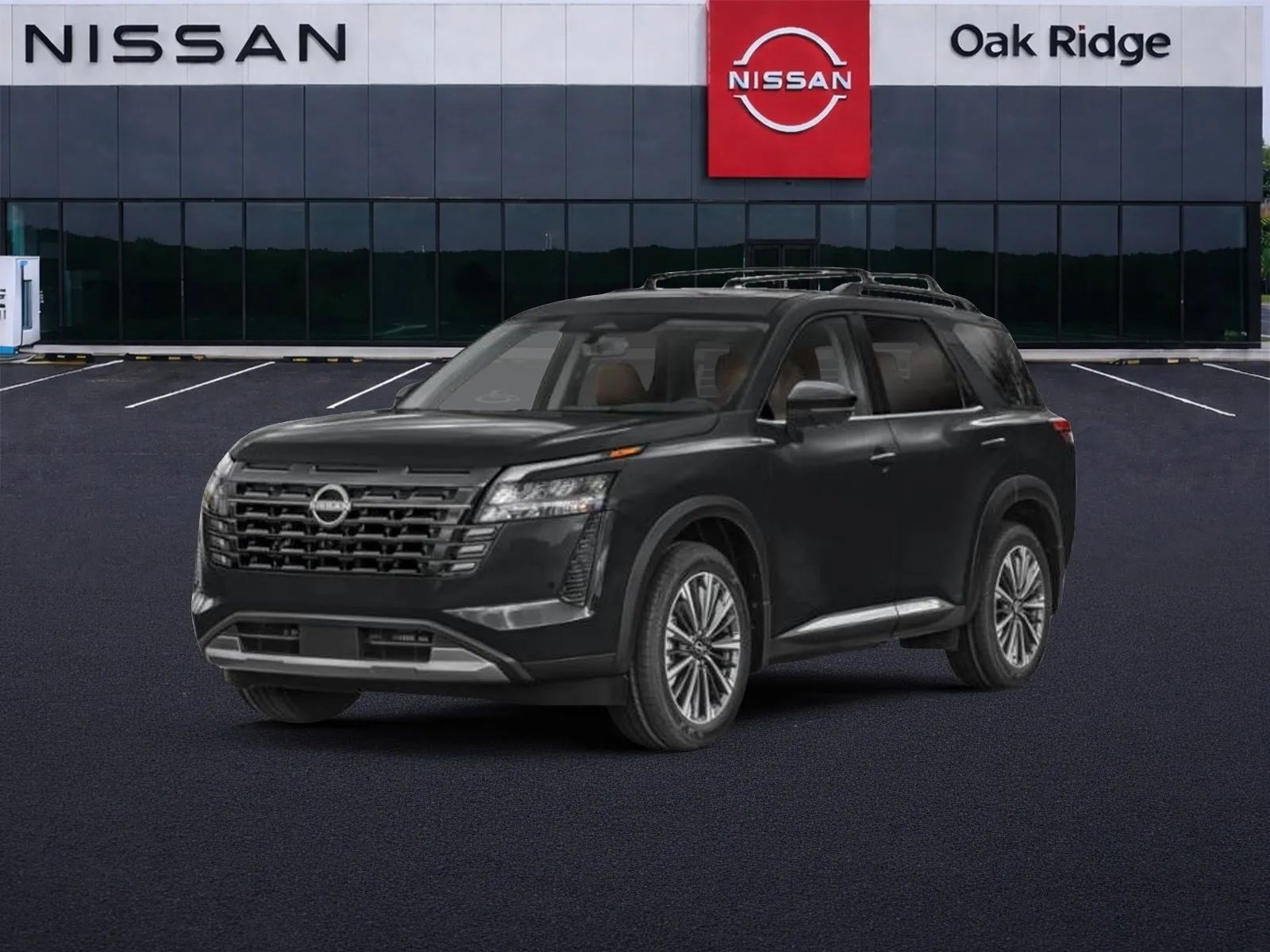 Black 2026 Nissan Pathfinder Platinum 4WD SUV / Crossover All-Wheel Drive Automatic