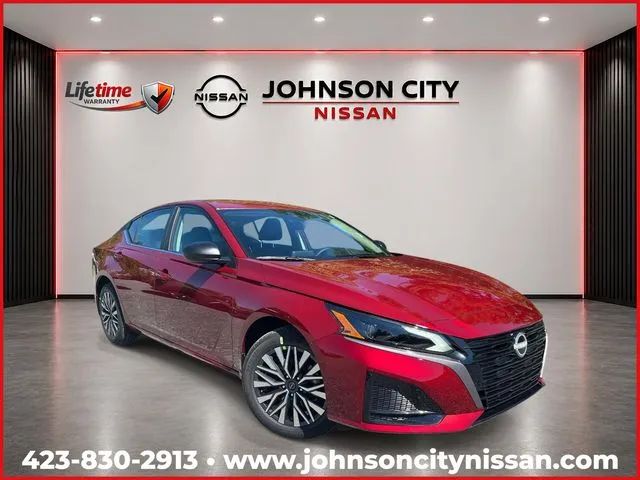 Red 2026 Nissan Altima Sedan All-Wheel Drive Continuously Variable Transmission