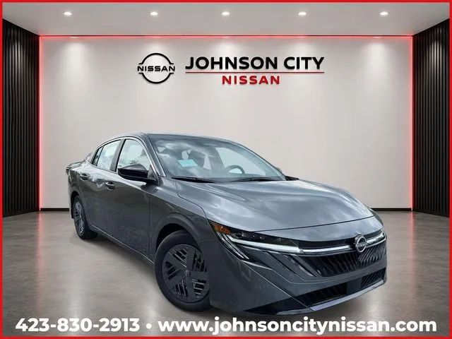 Gray 2026 Nissan Sentra Sedan Front-Wheel Drive Continuously Variable Transmission