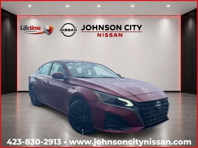 Red 2026 Nissan Altima Sedan All-Wheel Drive Continuously Variable Transmission