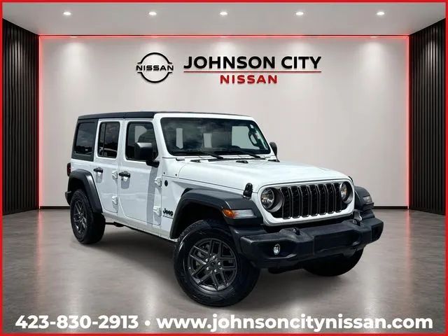 White 2025 Jeep Wrangler SUV / Crossover Four-Wheel Drive 8-Speed Automatic