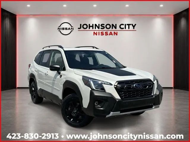 White 2024 Subaru Forester SUV / Crossover All-Wheel Drive Continuously Variable Transmission