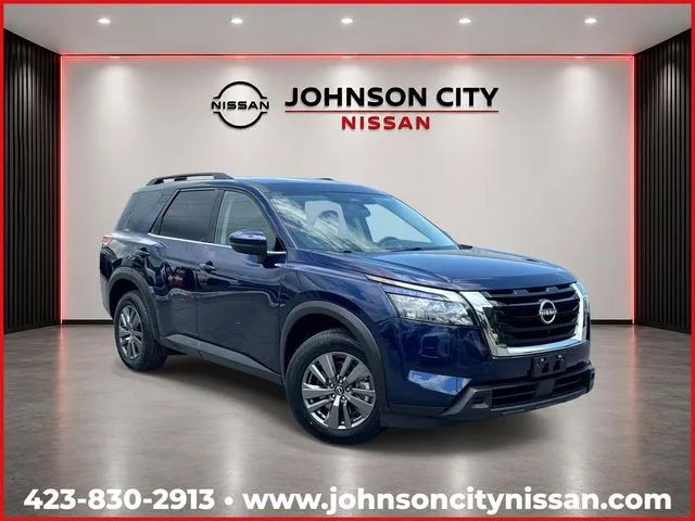 Blue 2025 Nissan Pathfinder SUV / Crossover All-Wheel Drive 9-Speed Automatic
