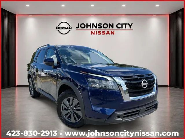 Blue 2025 Nissan Pathfinder SUV / Crossover All-Wheel Drive 9-Speed Automatic