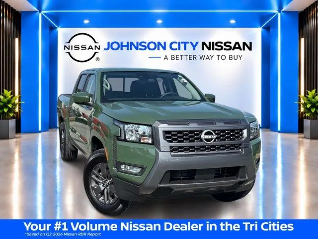 Gray 2025 Nissan Frontier Pickup Truck 4X2 9-Speed Automatic Overdrive