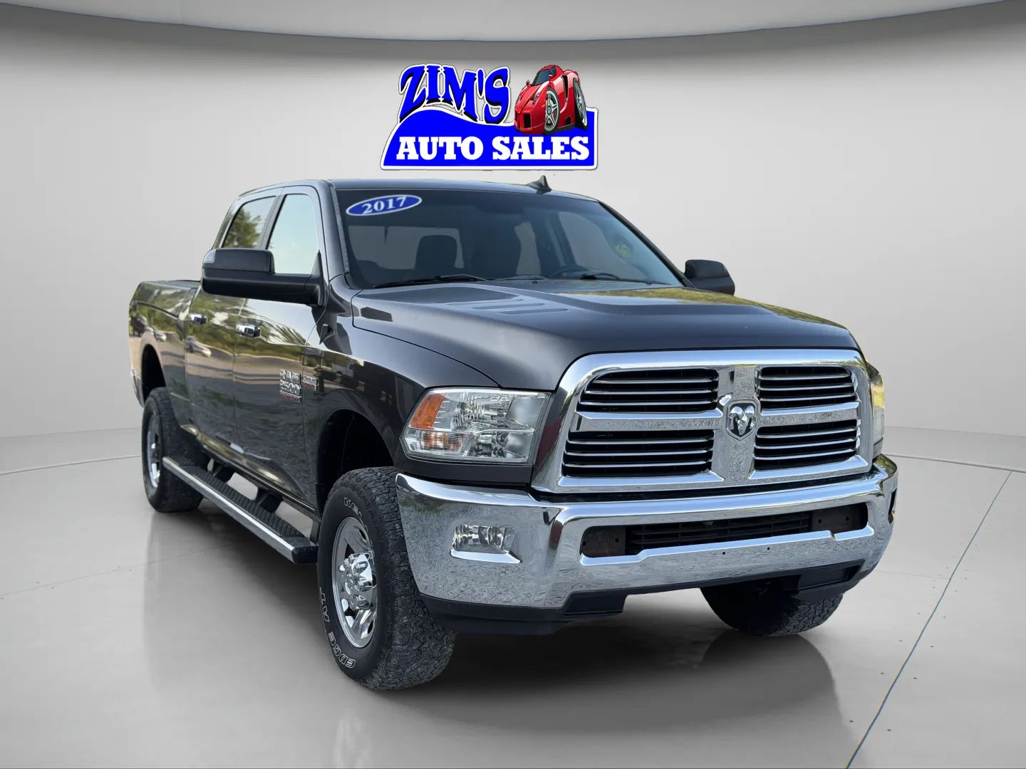 Gray 2017 RAM 2500 Pickup Truck Four-Wheel Drive Automatic