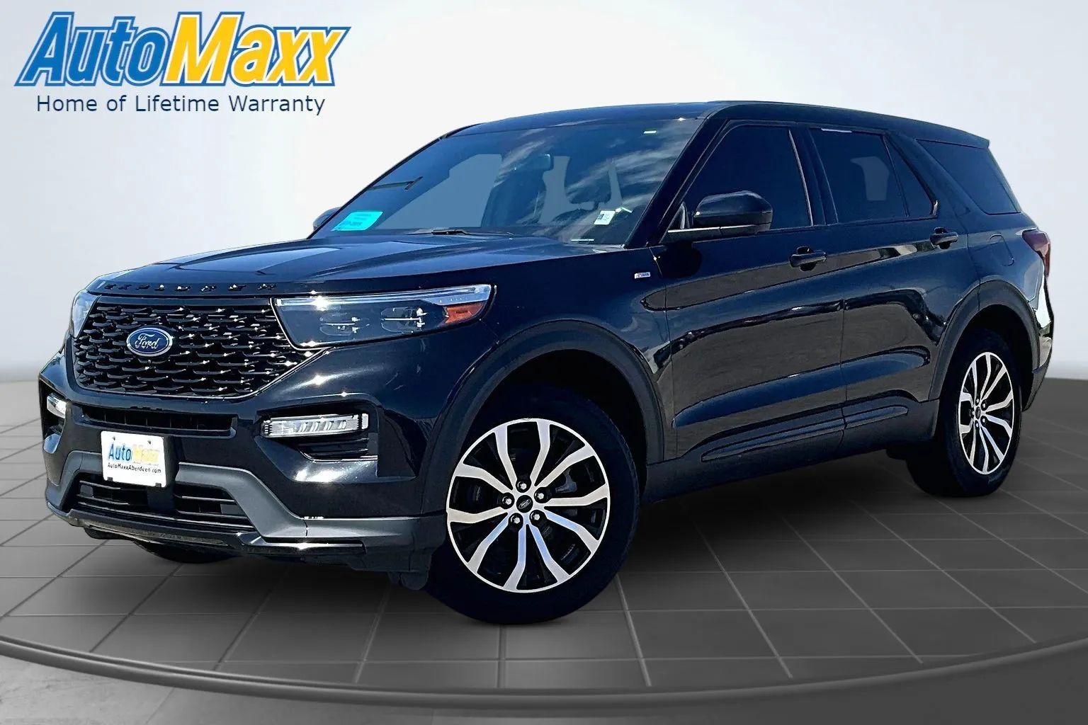 Black 2022 Ford Explorer SUV / Crossover All-Wheel Drive Automatic