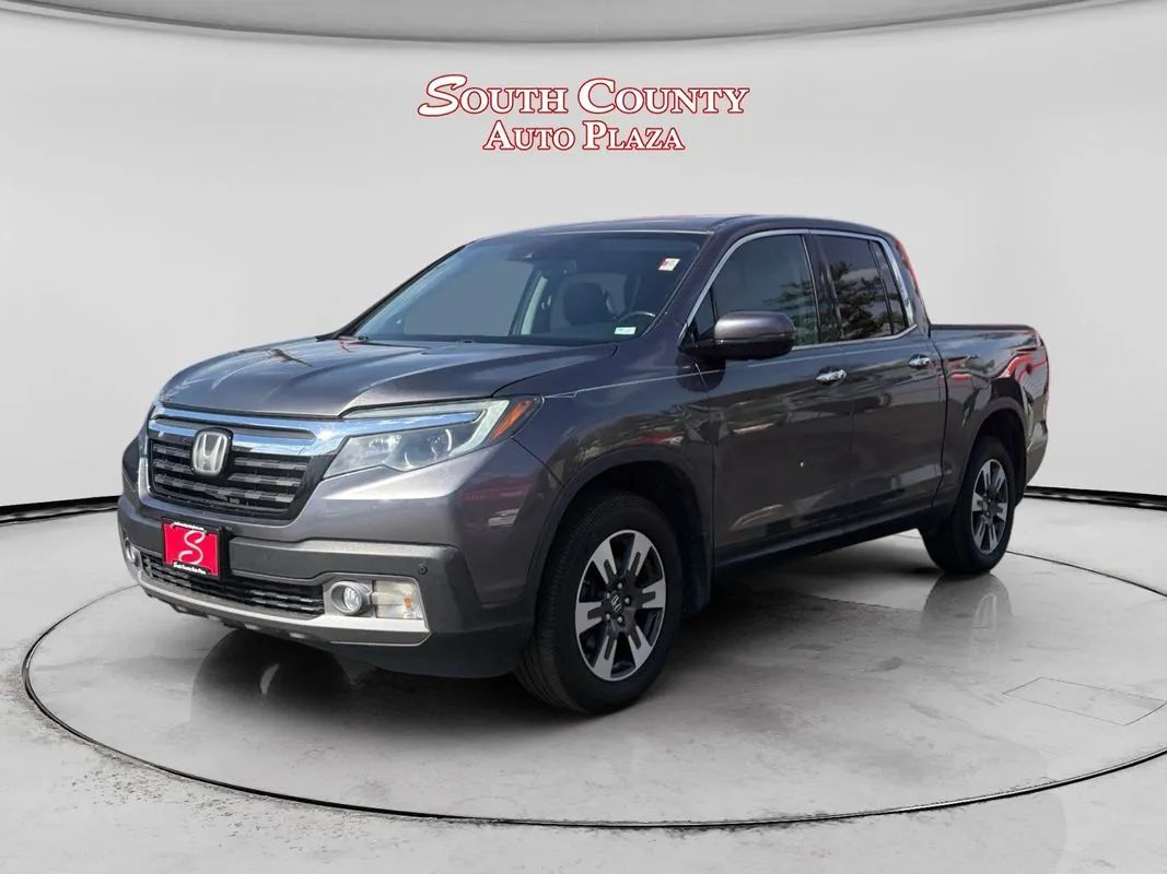 Black 2017 Honda Ridgeline RTL-E AWD Pickup Truck All-Wheel Drive 6-Speed Automatic
