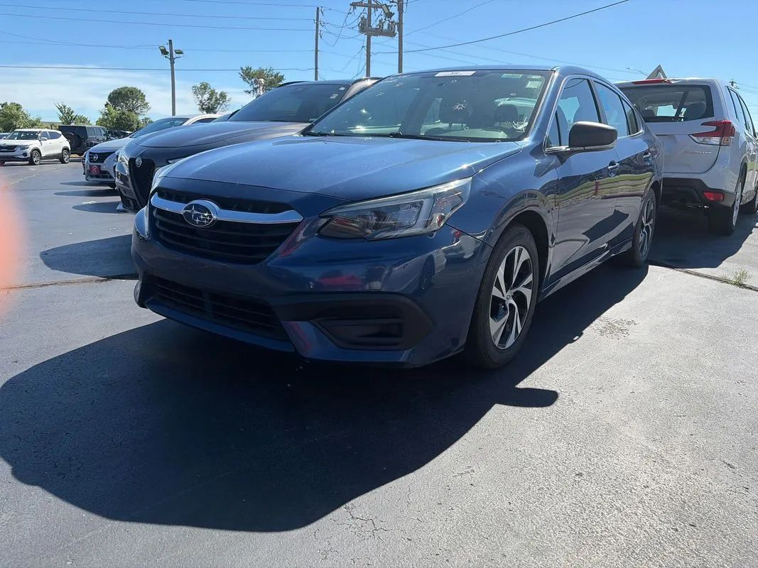 Blue 2022 Subaru Legacy AWD Sedan All-Wheel Drive 8-Speed CVT