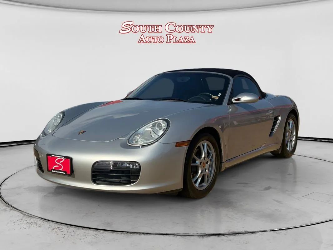 Silver 2008 Porsche Boxster Convertible Rear-Wheel Drive 5-Speed Manual