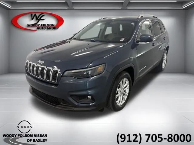 Blue 2019 Jeep Cherokee Latitude FWD SUV / Crossover Front-Wheel Drive 9-Speed Automatic Overdrive