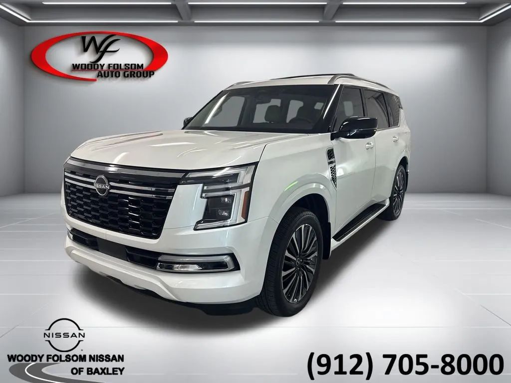 White 2026 Nissan Armada Platinum Reserve RWD SUV / Crossover 4X2 9-Speed Automatic Overdrive