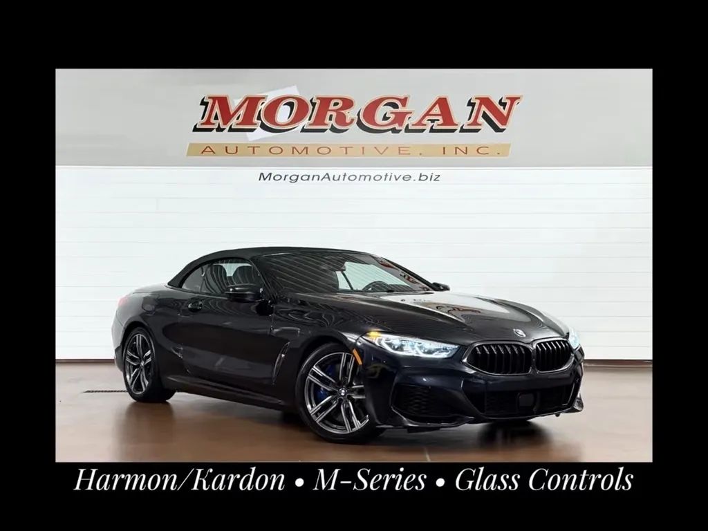 Blue 2022 BMW 8 Series Convertible All-Wheel Drive 8-Speed Automatic