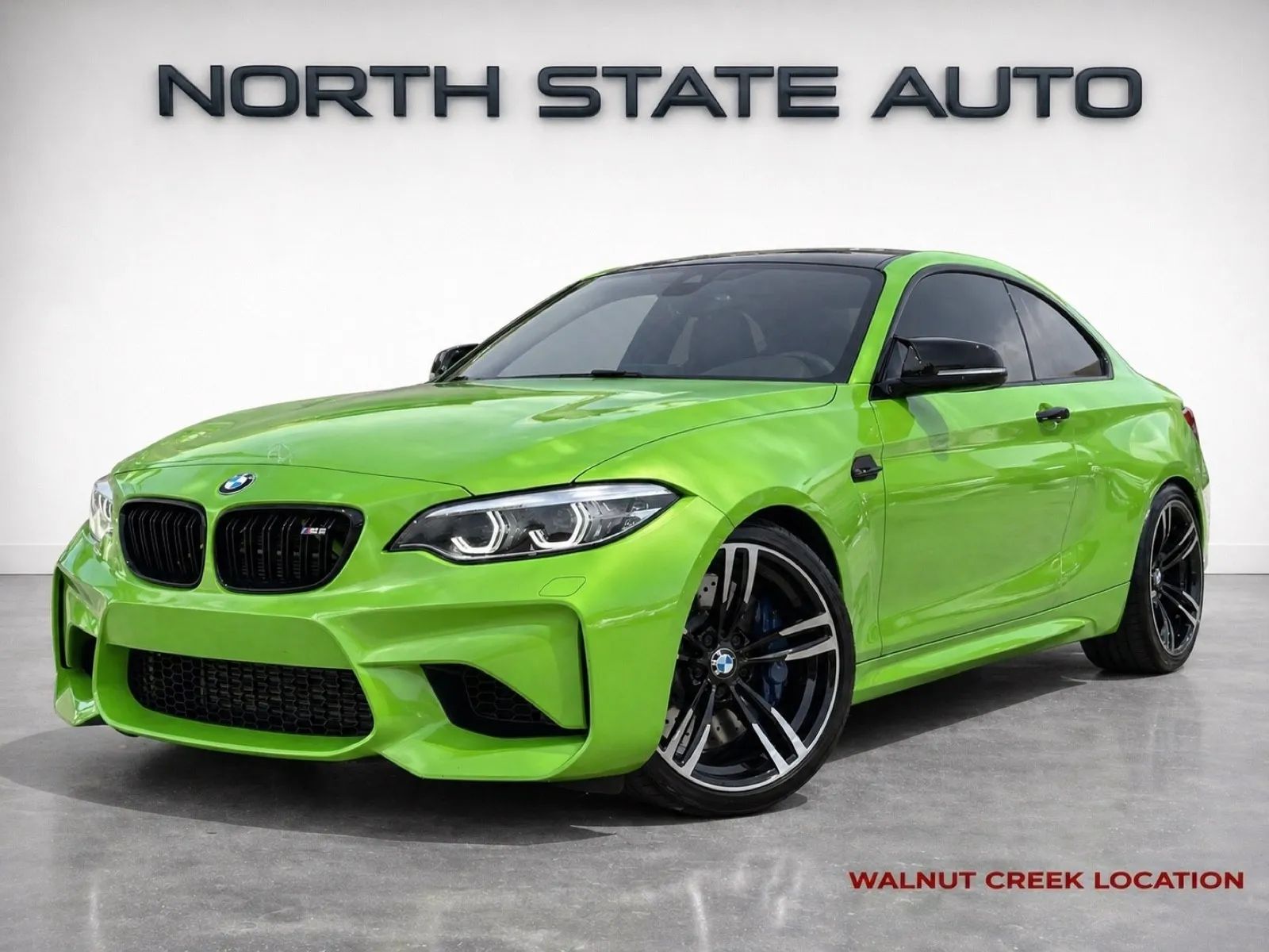 Black 2018 BMW M2 Coupe Rear-Wheel Drive Automatic