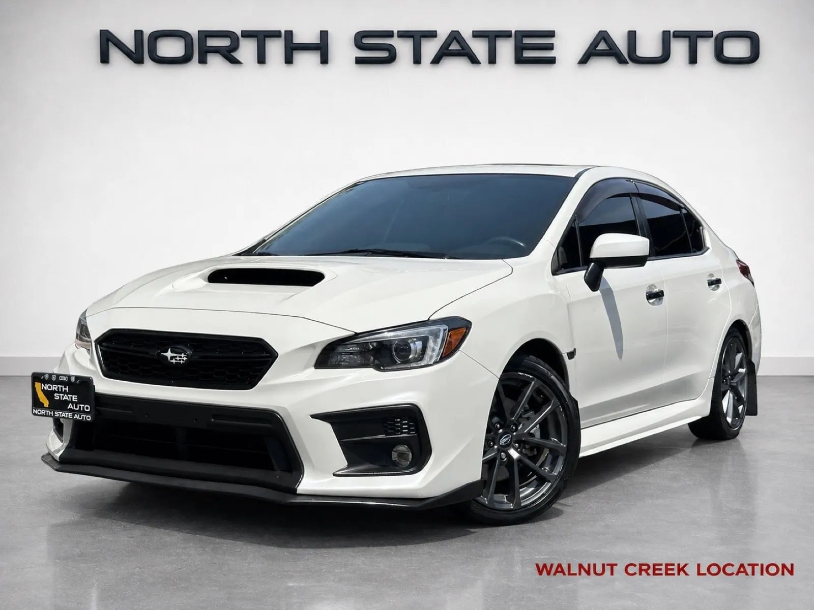 White 2018 Subaru WRX Sedan All-Wheel Drive Manual