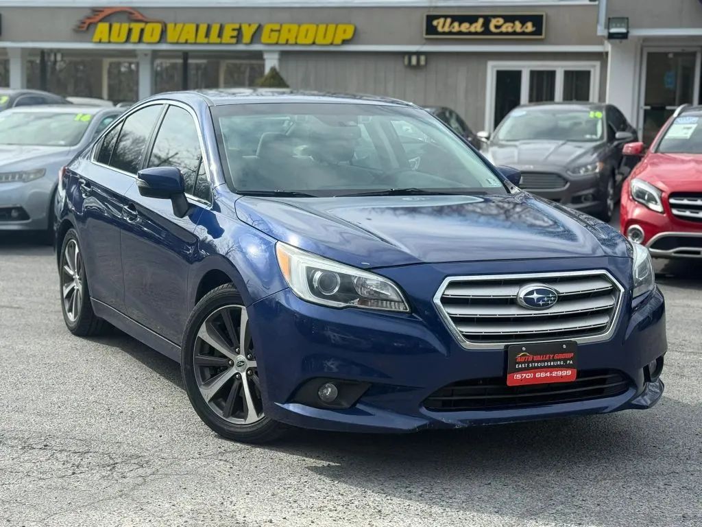 Blue 2015 Subaru Legacy 3.6R Limited AWD Sedan All-Wheel Drive Continuously Variable Transmission