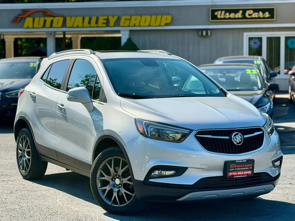 Silver 2019 Buick Encore Sport Touring AWD SUV / Crossover All-Wheel Drive 6-Speed Automatic Overdrive