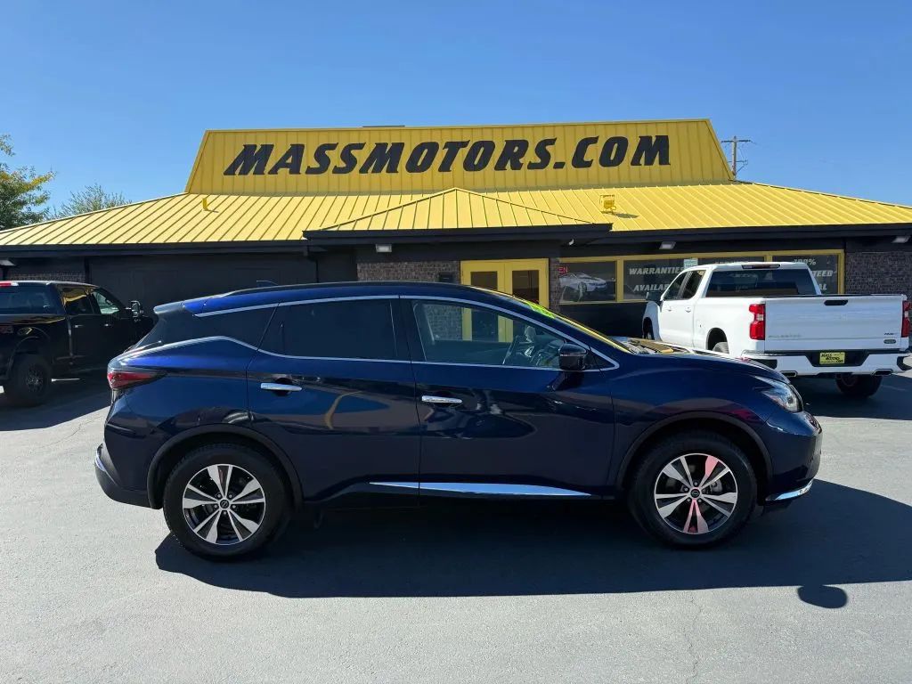 Blue 2023 Nissan Murano SV FWD SUV / Crossover Front-Wheel Drive Continuously Variable Transmission