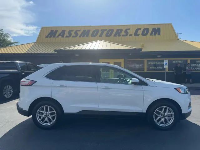 White 2024 Ford Edge SEL AWD SUV / Crossover All-Wheel Drive 8-Speed Automatic