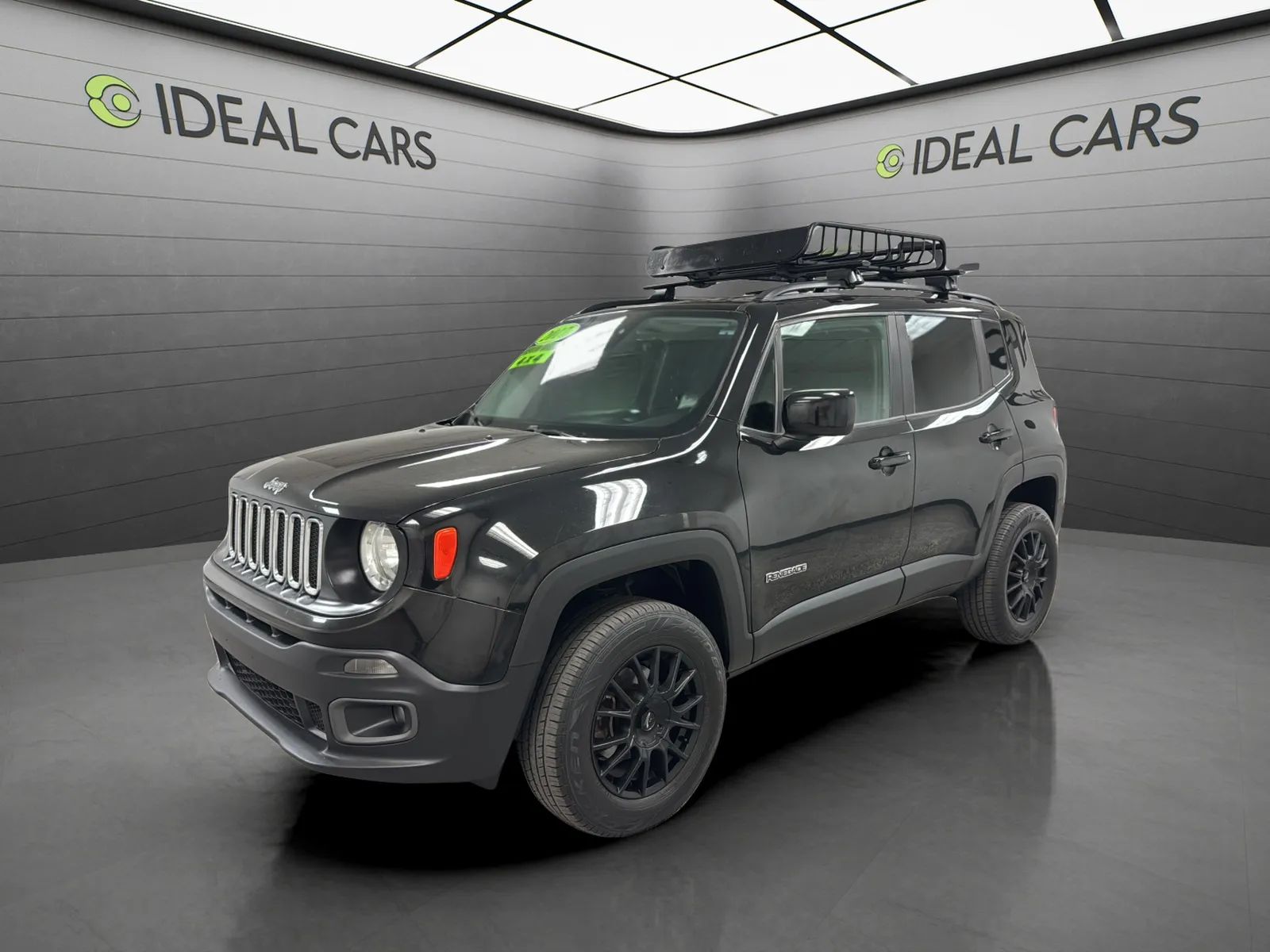Black 2017 Jeep Renegade Latitude 4WD SUV / Crossover Four-Wheel Drive 