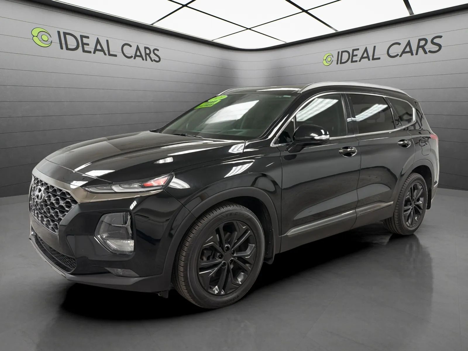 Black 2020 Hyundai Santa Fe SUV / Crossover Front-Wheel Drive Automatic