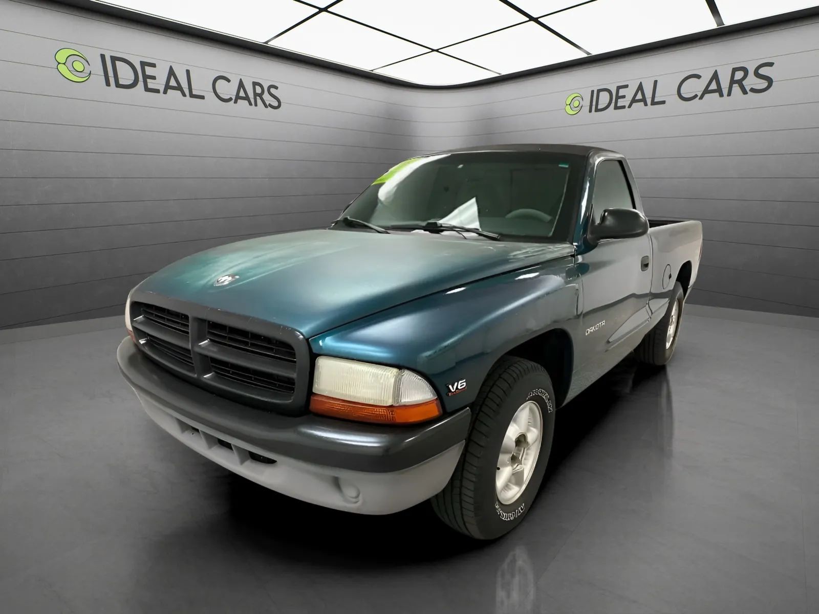 Green 1997 Dodge Dakota RWD Pickup Truck Rear-Wheel Drive Automatic