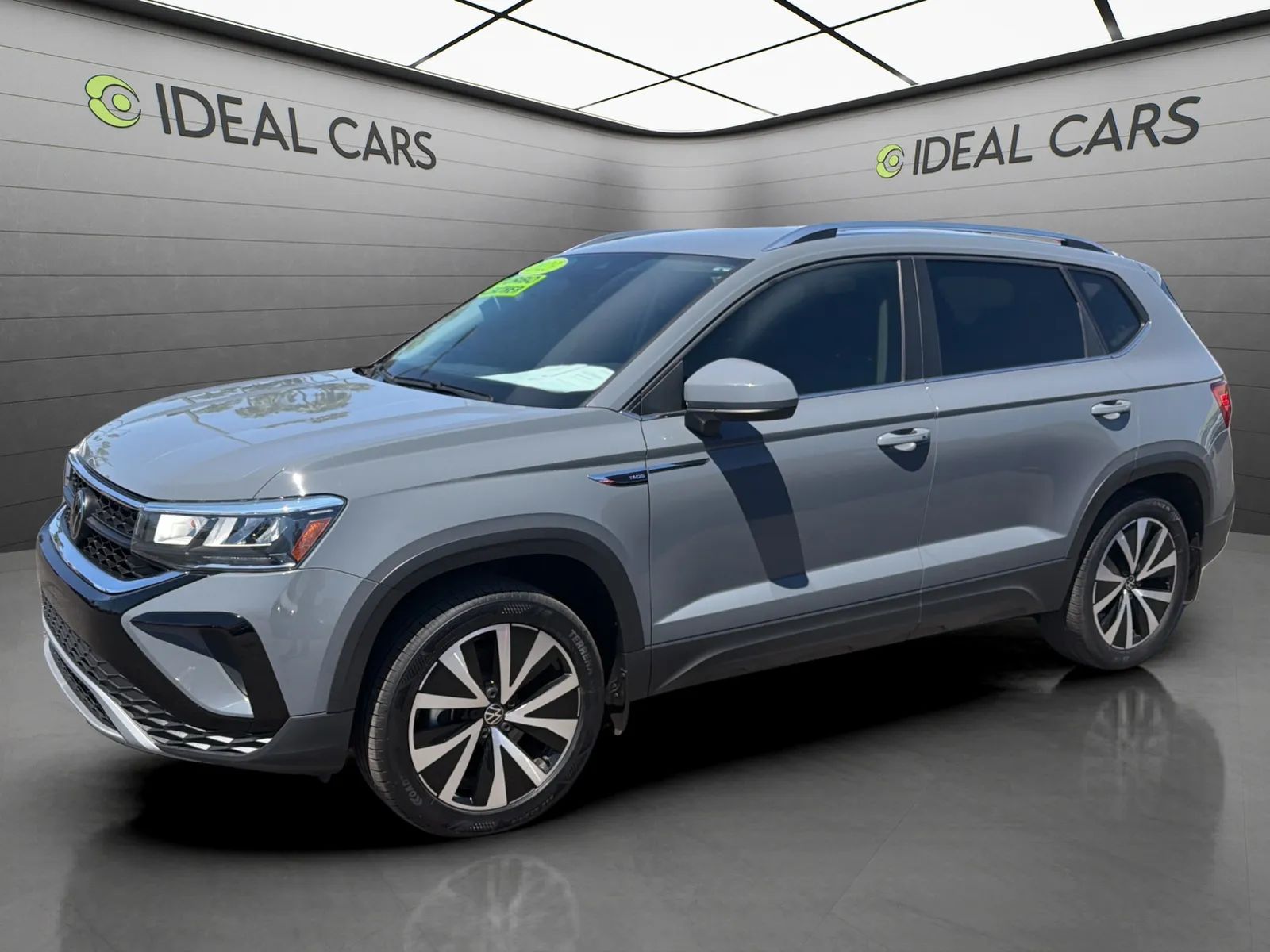 Gray 2023 Volkswagen Taos SUV / Crossover All-Wheel Drive 