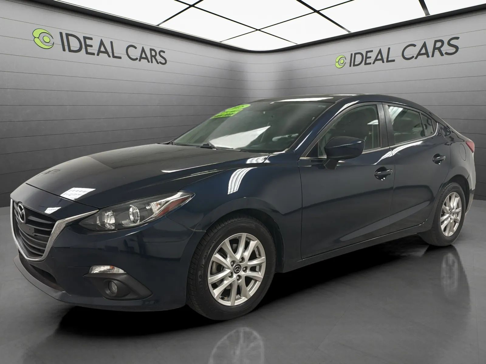 Blue 2015 Mazda MAZDA3 Sedan Front-Wheel Drive