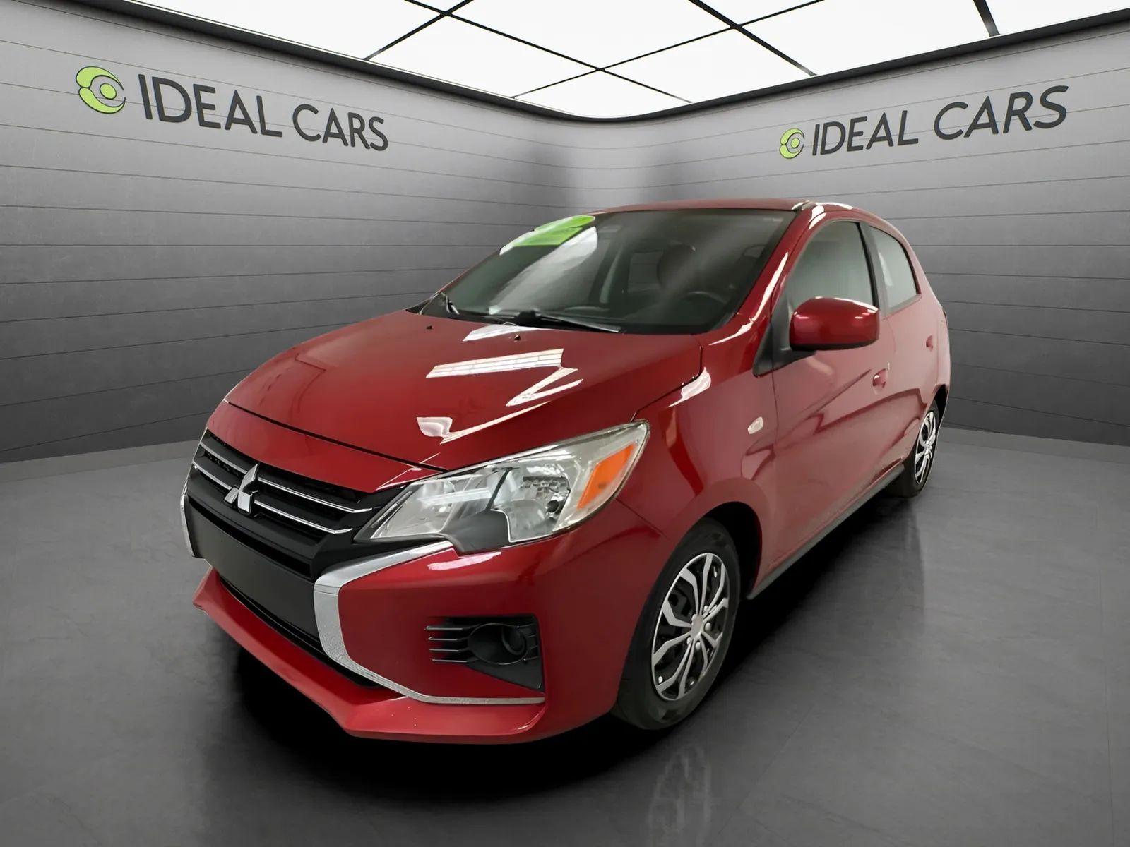Red 2022 Mitsubishi Mirage ES FWD Hatchback Front-Wheel Drive Continuously Variable Transmission