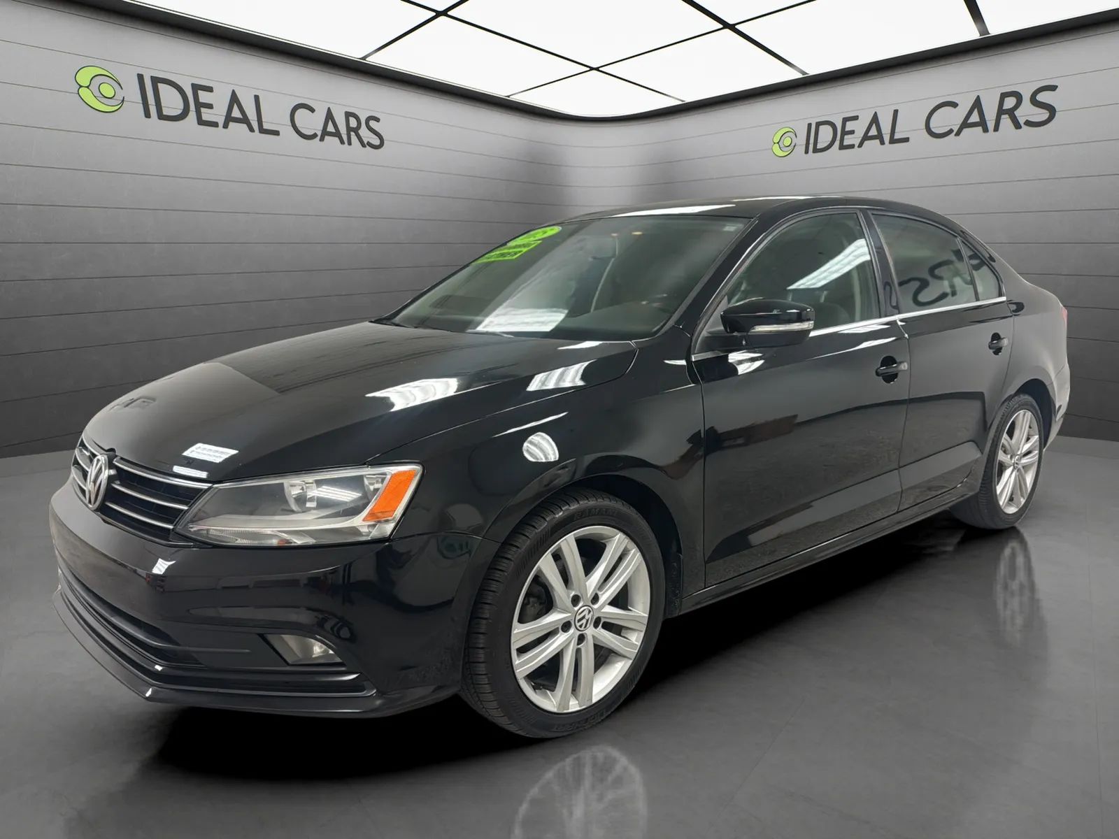 Black 2015 Volkswagen Jetta SEL Sedan Front-Wheel Drive