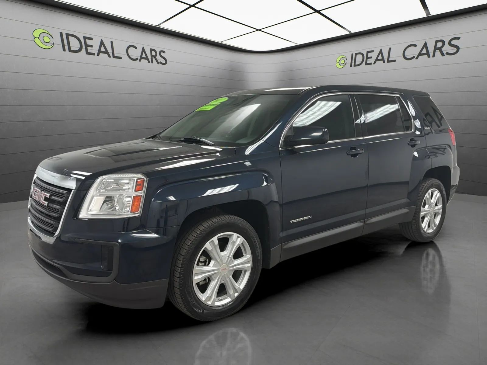 Blue 2017 GMC Terrain SUV / Crossover Front-Wheel Drive Automatic
