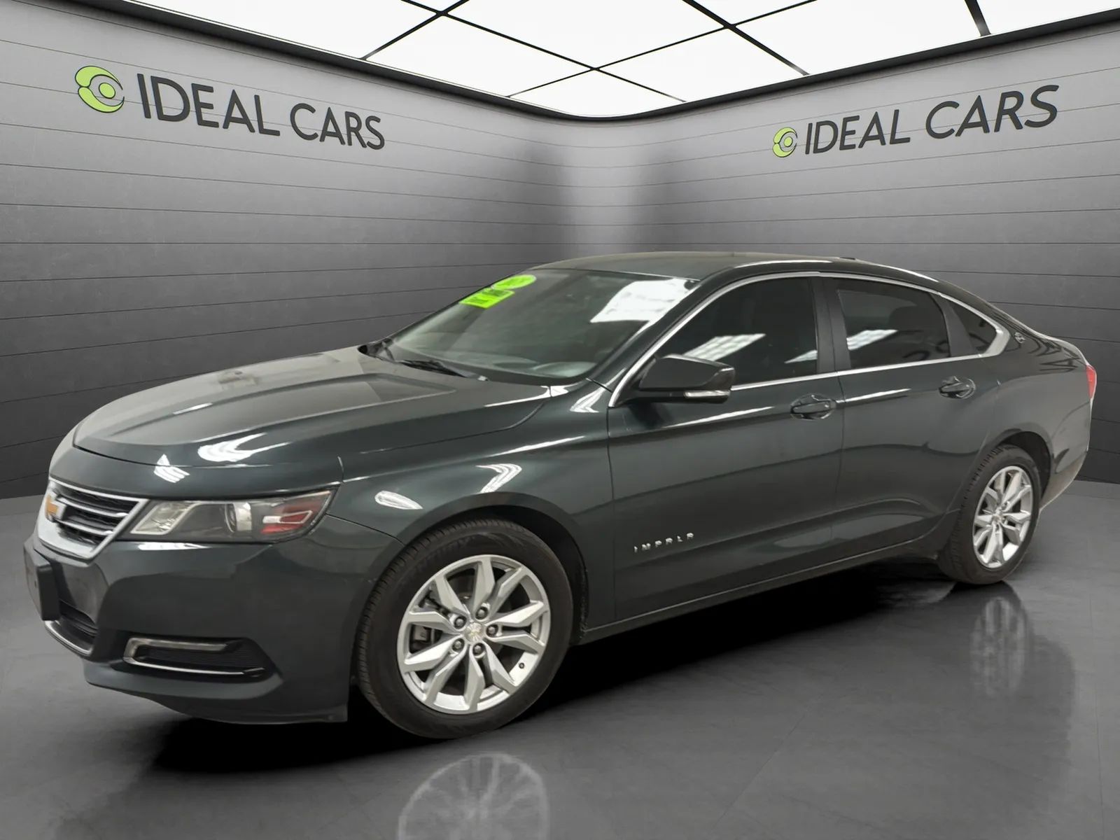 Gray 2018 Chevrolet Impala Sedan Front-Wheel Drive Automatic