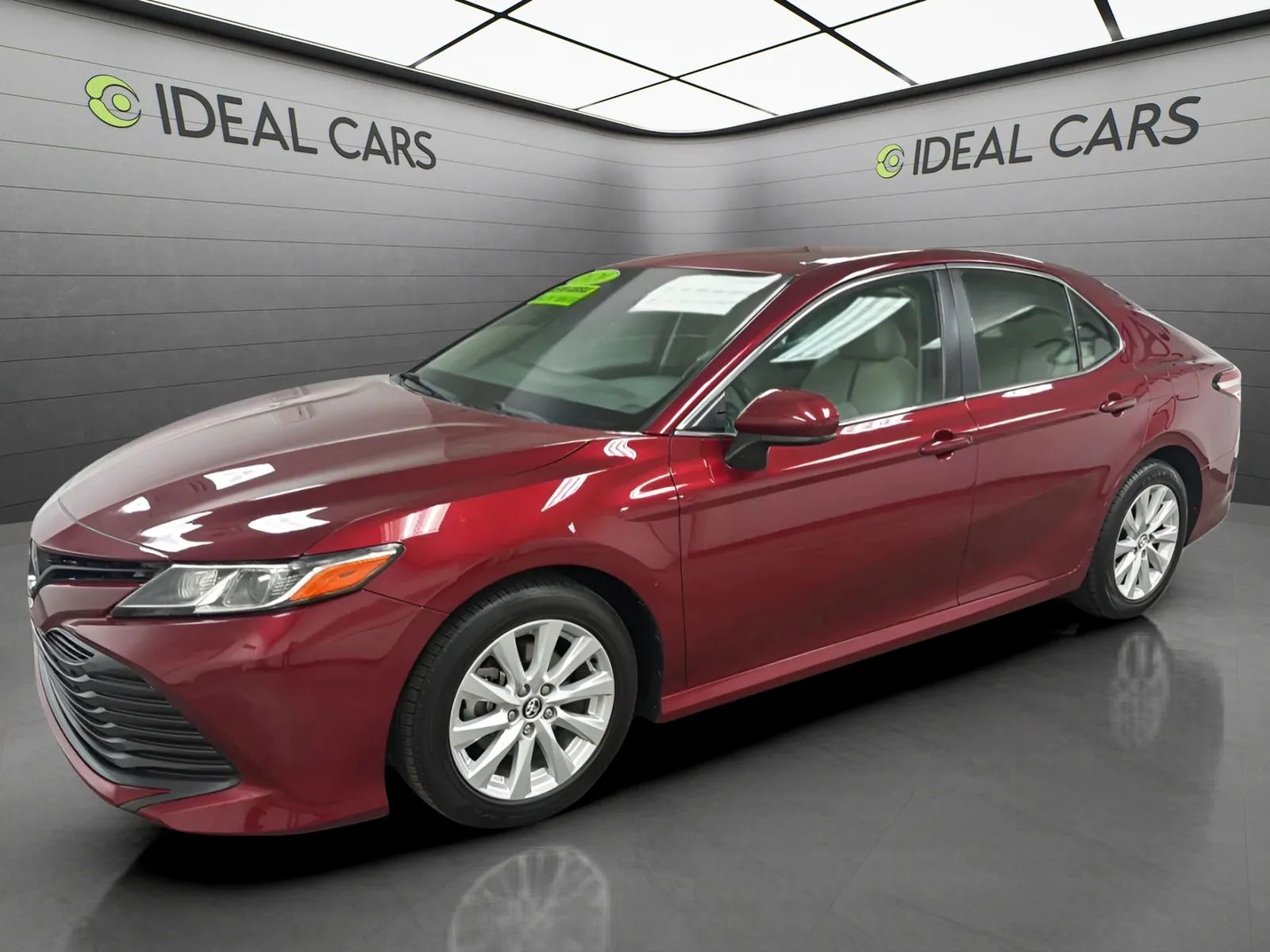 Red 2020 Toyota Camry Sedan Front-Wheel Drive Automatic