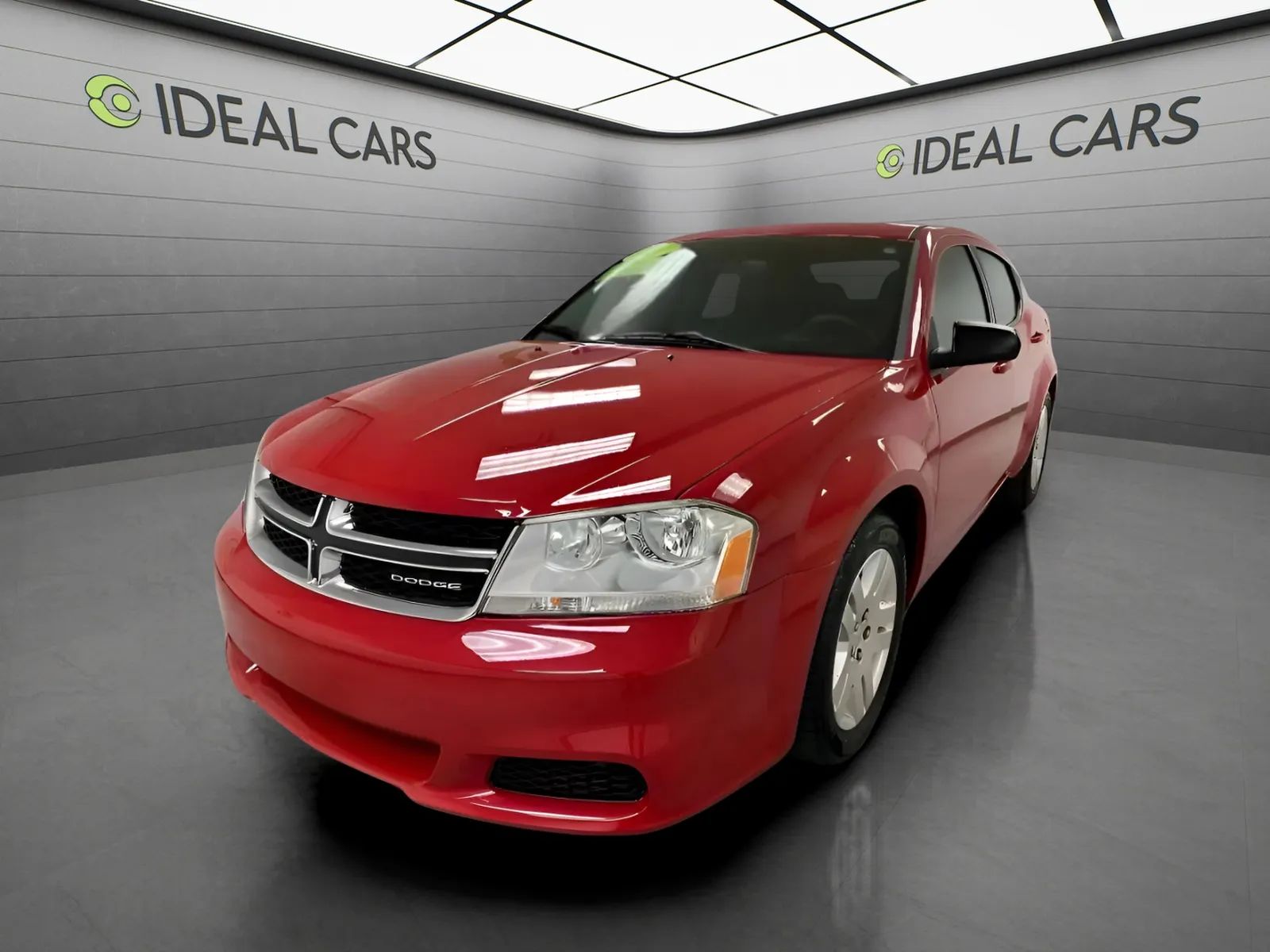 Red 2011 Dodge Avenger Express FWD Sedan Front-Wheel Drive 4-Speed Automatic Overdrive