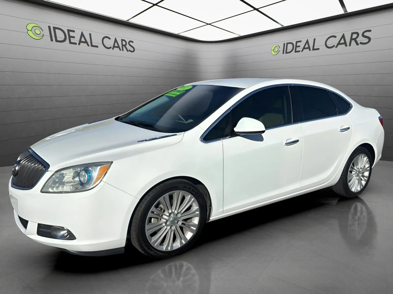 White 2013 Buick Verano FWD Sedan Front-Wheel Drive