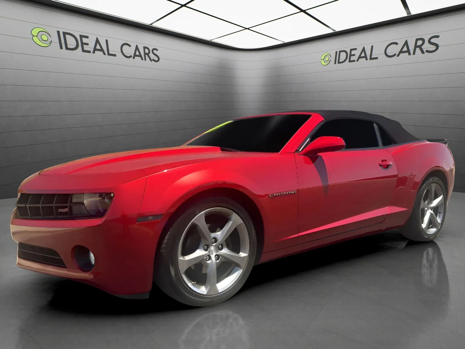 Red 2013 Chevrolet Camaro 1LT Convertible RWD Convertible Rear-Wheel Drive